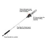 ECHO 8 ft. Power Pruner Pole Saw Attachment with 10 in. Bar and Chain for ECHO Pro Attachment Series (99944200532)