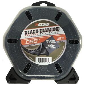 ECHO.095" Black Diamond Trimmer Line (253 ft.) Large Clam (330095071)