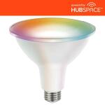 EcoSmart 120-Watt Equivalent Smart PAR38 Color Changing CEC LED Light Bulb with Voice Control (1-Bulb)