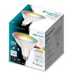 EcoSmart 120-Watt Equivalent Smart PAR38 Color Changing CEC LED Light Bulb with Voice Control (1-Bulb)