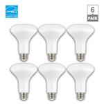 EcoSmart65-Watt Equivalent BR30 Dimmable LED Light Bulb Bright White (6-Pack) (A20BR3065WESD36)