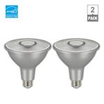 EcoSmart120-Watt Equivalent PAR38 Dimmable Flood LED Light Bulb Daylight (2-Pack) (A20PR38120WES52)