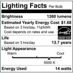 EcoSmart120-Watt Equivalent PAR38 Dimmable Flood LED Light Bulb Daylight (2-Pack) (A20PR38120WES52)