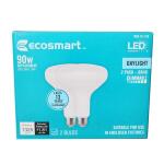 EcoSmart90-Watt Equivalent BR40 Dimmable ENERGY STAR LED Light Bulb Daylight 2-Pack (BR40-1D 15W E26 120V 5000K)