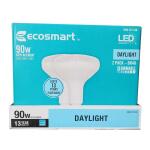 EcoSmart90-Watt Equivalent BR40 Dimmable ENERGY STAR LED Light Bulb Daylight 2-Pack (BR40-1D 15W E26 120V 5000K)