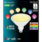 EcoSmart 90-Watt Equivalent PAR38 RGB Multi-Color Non-Dimmable Flood LED Light Bulb (1-Pack)