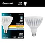 EcoSmart325-Watt Equivalent PAR38 Dimmable Flood LED Light Bulb with Selectable Color Temperature (1-pack) (G130P385)