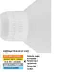 EcoSmart325-Watt Equivalent PAR38 Dimmable Flood LED Light Bulb with Selectable Color Temperature (1-pack) (G130P385)