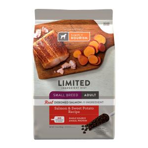 Simply Nourish Limited Ingredient Small Breed Adult Dog Food - Salmon and Sweet Potato 11lb