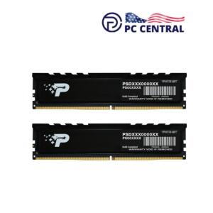 Patriot 64GB Signature Premium DDR5 4800 MHz UDIMM Memory Kit (2 x 32GB)