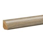 Edwards 0.62 in. T x 0.75 in. W x 94.5 in. L Textured Wood Look Laminate Moulding/Trim Quarter Round Molding (MQND-07751)