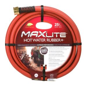 Element MAXLite 5/8 in. Dia x 25 ft. Hot Water Rubber+ Hose (CELHW58025DA)