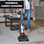 Eureka Red Air Speed Bagless Corded Upright Vacuum with Washable Filter and Multi-Surface Capability (NEU102)