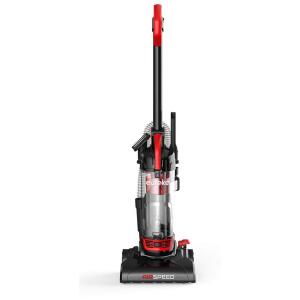 Eureka Red Air Speed Bagless Corded Upright Vacuum with Washable Filter and Multi-Surface Capability (NEU102)