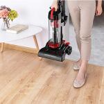Eureka Red Air Speed Bagless Corded Upright Vacuum with Washable Filter and Multi-Surface Capability (NEU102)