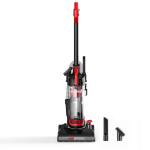 Eureka Red Air Speed Bagless Corded Upright Vacuum with Washable Filter and Multi-Surface Capability (NEU102)