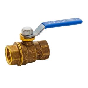 Everbilt1/2 in. Brass FPT Full Port Threaded Ball Valve (107-403EB)