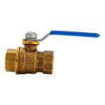 Everbilt1/2 in. Brass FPT Full Port Threaded Ball Valve (107-403EB)