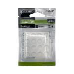 Everbilt3/8 in. Clear Self-Adhesive Round Bumper (16-Pack) (41-H10060)