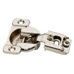 Everbilt 1 Pair Face Frame 35 mm 105-Degree 1/2 in. Overlay Nickel Cabinet Hinge (2 Pieces) (H70223E-NP-CP0)