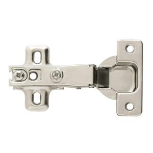 Everbilt5 Pair Framelesss 35 mm 110-Degree Full Overlay Nickel Cabinet Hinge (10 Pieces) (HC11SFE-NP-U10)