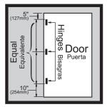 Everbilt 3-1/2 in. x 5/8 in. Radius Satin Nickel Squeak-Free Door Hinge (12-Pack) (28726)