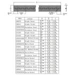 Everbilt 1-1/2 in. x 48 in. Square Radius Matte Black Continuous Hinge (28926)