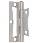 Everbilt2-1/2 in. Satin Nickel Non-Mortise Hinges (2-Pack) (29157)