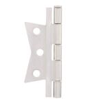 Everbilt3 in. Satin Nickel Non-Mortise Hinges (2-Pack) (29167)