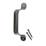 Everbilt 6-1/2 in. Black Heavy-Duty Door Pull (15457)