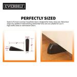 EverbiltHeavy-Duty Brown Rubber Door Stop (2-Pack) (4217644EB)