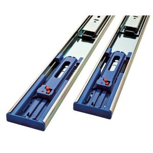 Everbilt1 Pair 18 in. Soft-Close Full Extension Side Mount Ball Bearing Drawer Slide Set (2 Pieces) (D94218E-ZP-W0)