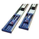 Everbilt22 in. Soft-Close Full Extension Side Mount Ball Bearing Drawer Slide Set 1-Pair (2 Pieces) (D94222E-ZP-W0)