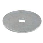 Everbilt 1/4 in. x 1-1/4 in. Zinc-Plated Fender Washer (100-Pack) (804790)