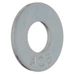 Everbilt 3/8 in. Zinc Flat Washer (100-Pack) (807230)