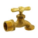 Everbilt3/4 in. Brass MIP Hose Bibb (103-004EB)