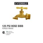 Everbilt3/4 in. Brass MIP Hose Bibb (103-004EB)