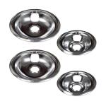 Everbilt4-Pack Chrome Drip Bowl for GE Electric Ranges (98231)