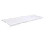 Everbilt4 ft. x 16 in. Decorative Shelf Cover - White (90340)