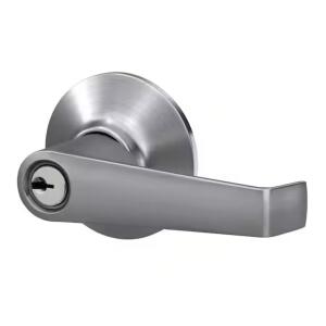 Schlage Elan Satin Chrome Light Commercial Storeroom Door handle