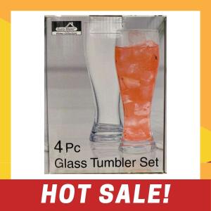 Euroware Home Collection 4 pc Glass Tumbler Set