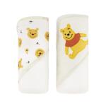 Disney Baby Winnie The Pooh 2 Pack Hooded Towels