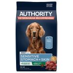 Authority® Sensitive Stomach & Skin Adult Dog Dry Food - Lamb & Rice 34lb