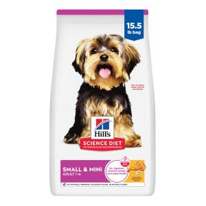 Hill's® Science Diet® Small & Mini Adult Dry Dog Food - Chicken & Brown Rice 15.5lb