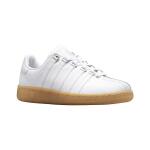 K-Swiss Men's Classic Vn Leather Sneaker, White/White/Gum Size 13