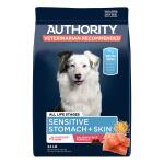 Authority® Sensitive Stomach & Skin All Life Stages Dry Dog Food - Salmon & Rice 34lb