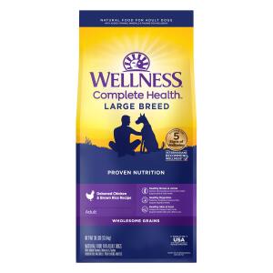 Wellness® Complete Health Large Breed Adult Dog Food - Natural