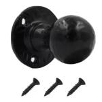 Everbilt Heavy-Duty Gate Knob Black