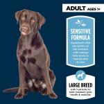 Authority Sensitive Stomach & Skin Large Breed Adult Dog Dry Food - Salmon & Rice 34lb