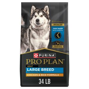 Purina Pro Plan Specialized Shredded Blend Large Breed Adult Dry Dog Food - Chicken & Rice 34lb